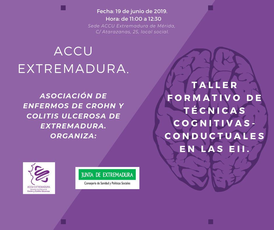 Taller Formativo De Técnicas Cognitivas-Conductuales En Las EII.